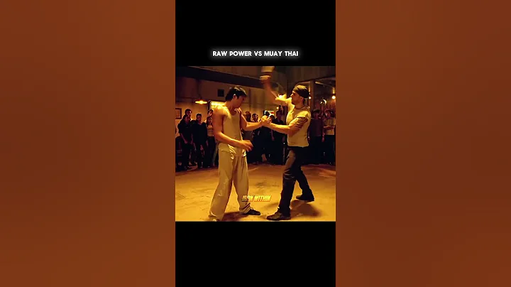 Tony Jaa vs Mad Dog 👊 Raw Power vs Muay Thai | Ong-Bak Fight Scene #inspiration #TonyJaa #MadDog