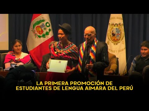 ¡Para la historia! Se gradúa la primera promoción de estudiantes de lengua aimara del Perú