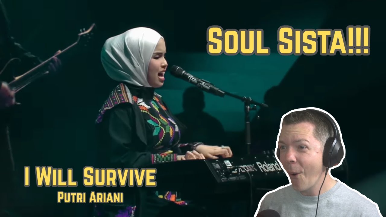Putri Ariani - I Will Survive | Reaction