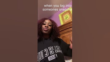 how to log into someones snapchat without a verification code  #shorts #snapchat