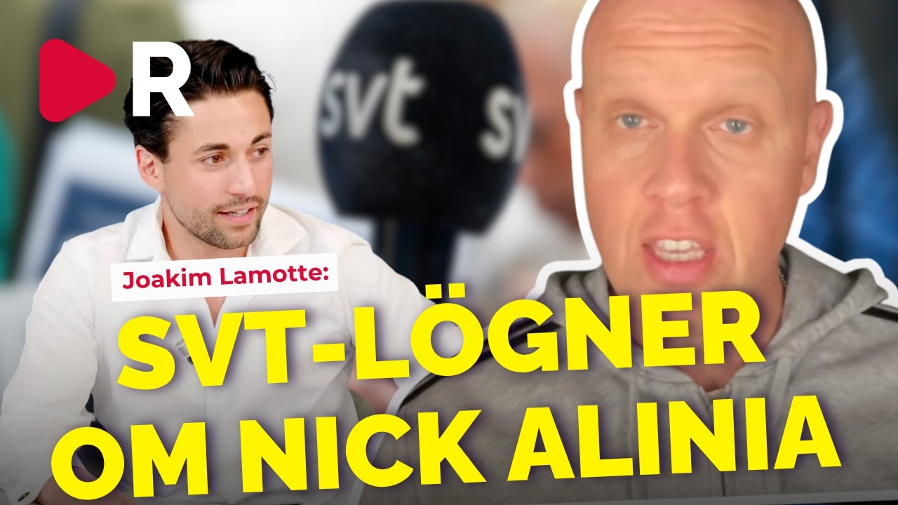 Lamottes reaktion på Nick Alinia-drevet: Lägg ner SVT