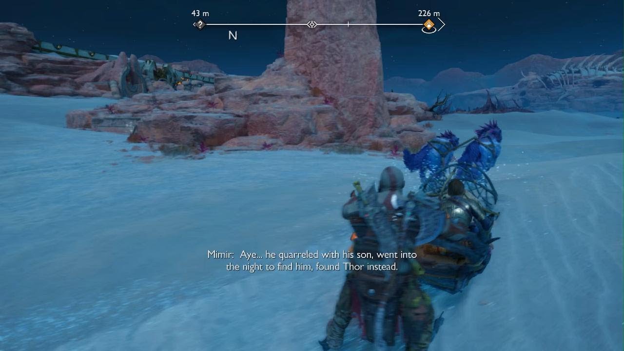 God of War Ragnarök Mimir Listing All Aesir Gods