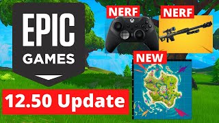 Fortnite v12.50 Update: Changes to Aim Assist and Heavy Sniper | New Party Royale and Payload Modes