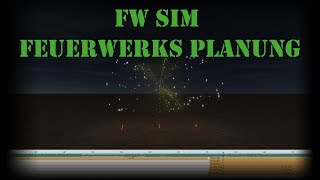 FWsim Kat 2 Feuerwerks Versuch für Gebutstagsfeuerwerk!