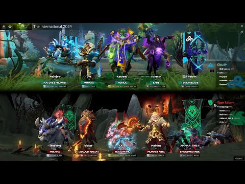 DOTA 2 - THE INTERNATIONAL 2024 - CLOUD9 VS TEAM FALCONS - MAIN EVENT - LOWER BRACKET