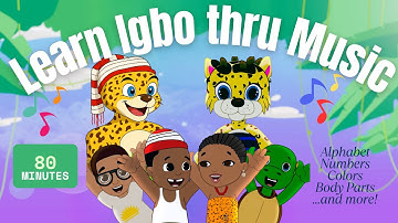 Learn Igbo ABCh, 123 + More Fun Cartoons | Nursery Rhymes - Children