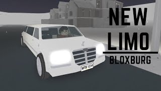 BUYING A LIMO ON WELCOME TO BLOXBURG!