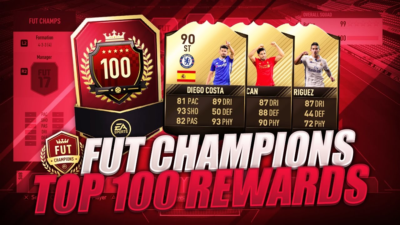 OMG INSANE TOP 100 FUT CHAMPIONS REWARDS! I PACKED THE BEST TOTW