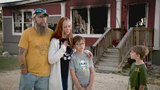 Floresville teachers, veterans rebuild after devastating fire takes family home