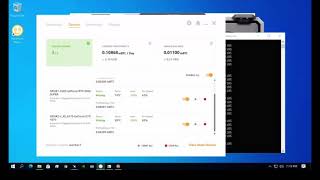 New Miner Excavator DaggerHashimoto Algorithm Dual GPU Mining Nvidia Cards screenshot 5