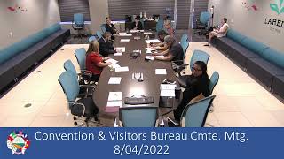 Convention & Visitors Bureau Advisory Committee Meeting, 08/04/2022