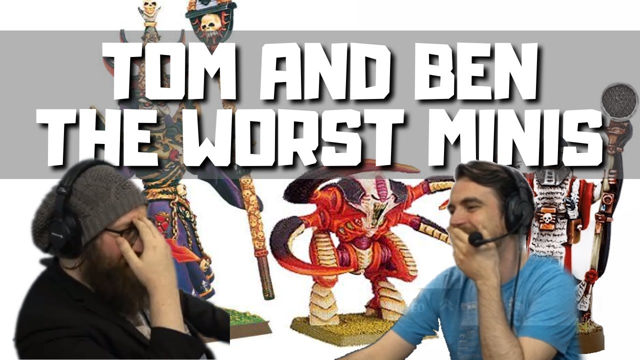 Том и Бен реагируют на худшие миниатюры Warhammer