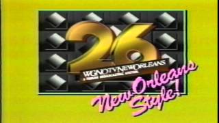 Wgno Tv26 Television New Orleans Style Promo