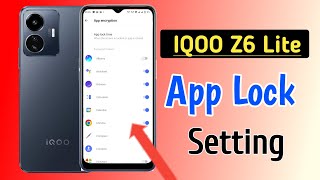 How to lock apps in Iqoo z6 lite 5g / Iqoo z6 lite 5g me app lock kaise kare/app lock setting screenshot 2