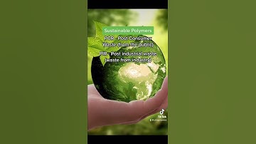 What are sustainable polymers?