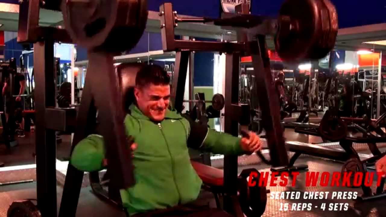 Jaco De Bruyn Chest Workout