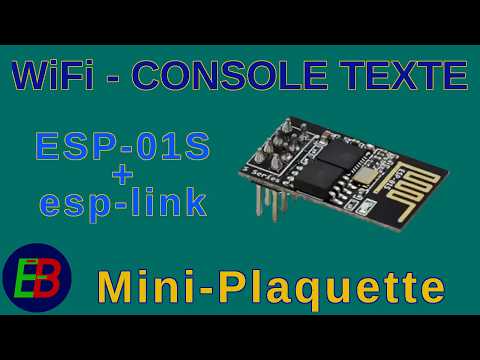 EB_#721 Mini Board - WiFi and text console with the ESP-01S