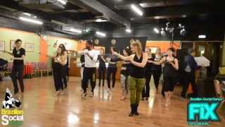 Samba no Pe    Class @FIX London  Jansen Souza & Samantha Etchechoury