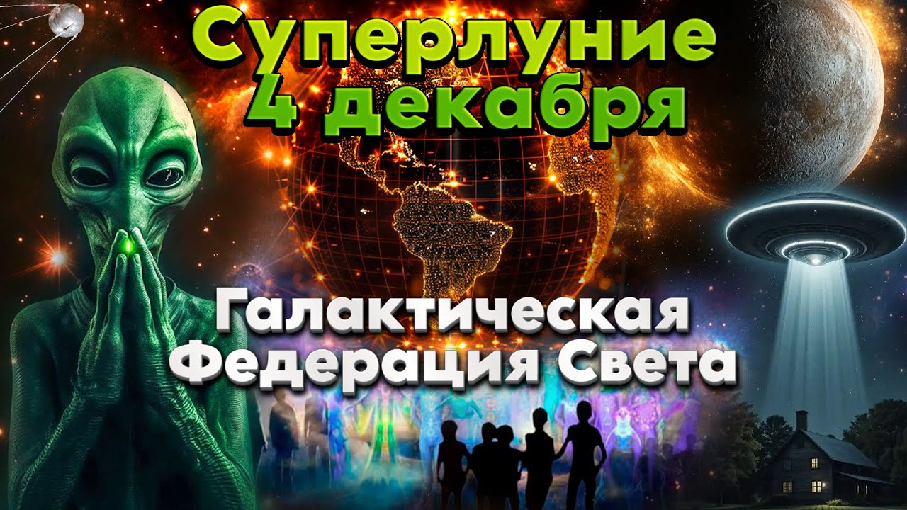 Суперлуние 4 декабря открывает первый портал Возвращения Домой! | Абсолютный Ченнелинг