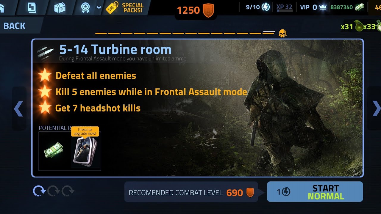 Cover Fire  5-14 Turbine room # 3 Star