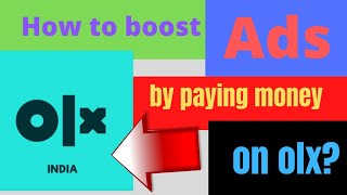 How to boost ads on olx?