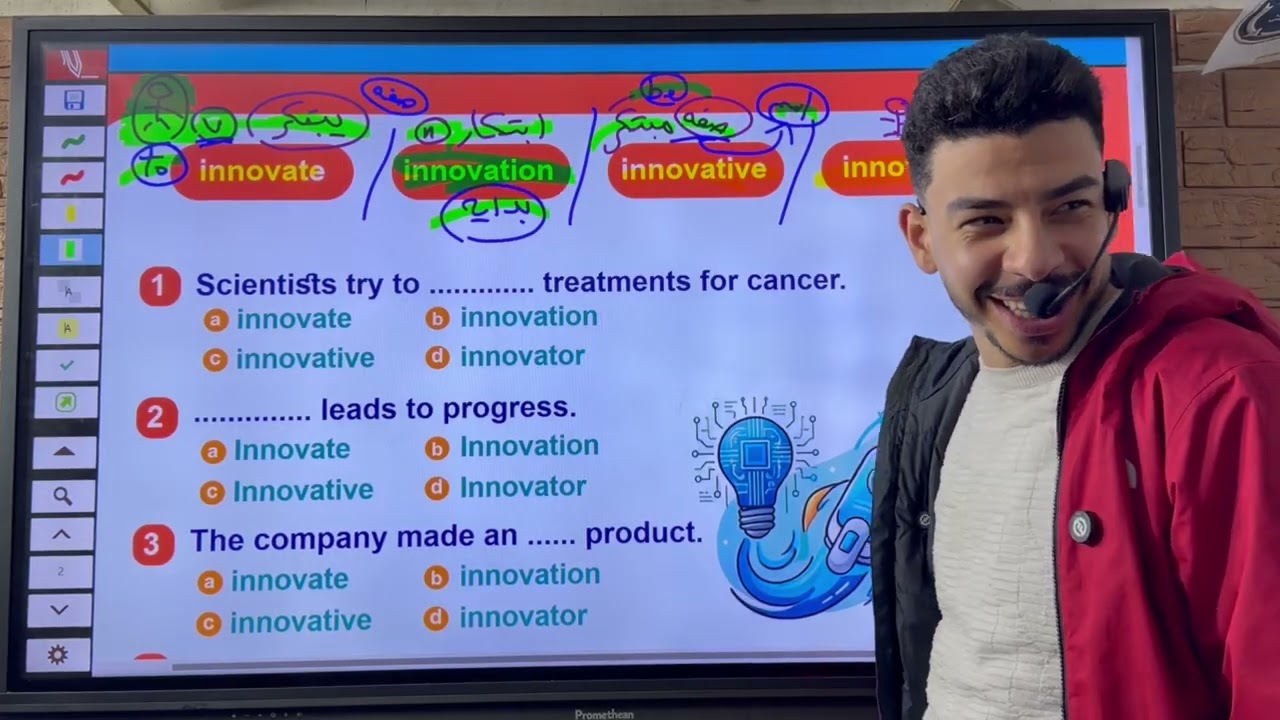 الصف الثالث الثانوى اقوى شرح كلمات يونت 8 الجزء الثانى english  2026