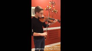Simon Adkins - Foster Music Camp Audition 2018