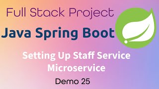 Order Management System - Spring Boot Back End -  Demo 25