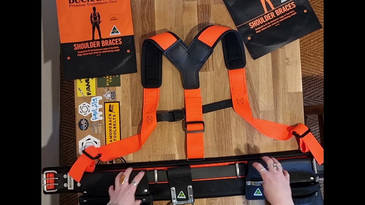 Buckaroo Toolbelt Suspenders / Braces Tool Review TF Tools YouTube