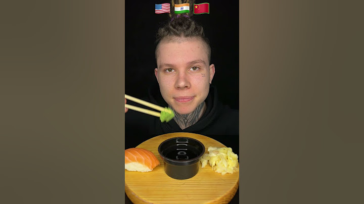 how people eat sushi in different countries 🍣
