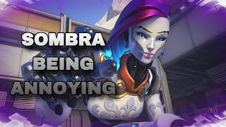 SOMBRA BEING ANNOYING | SOMBRA GAMEPLAY | OVERWATCH 2 (NO COMMENTARY)