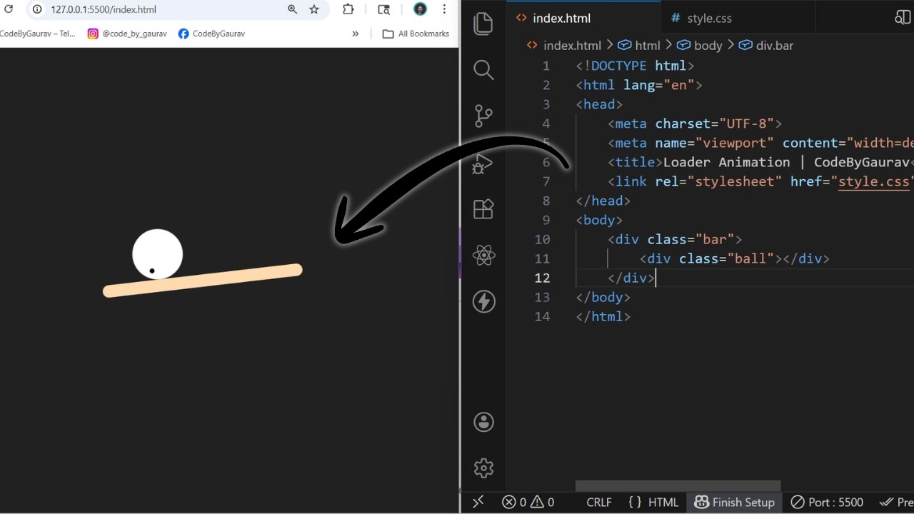 Top CSS Loading Animations 😍 | HTML CSS Spinner & Loader Design - YouTube