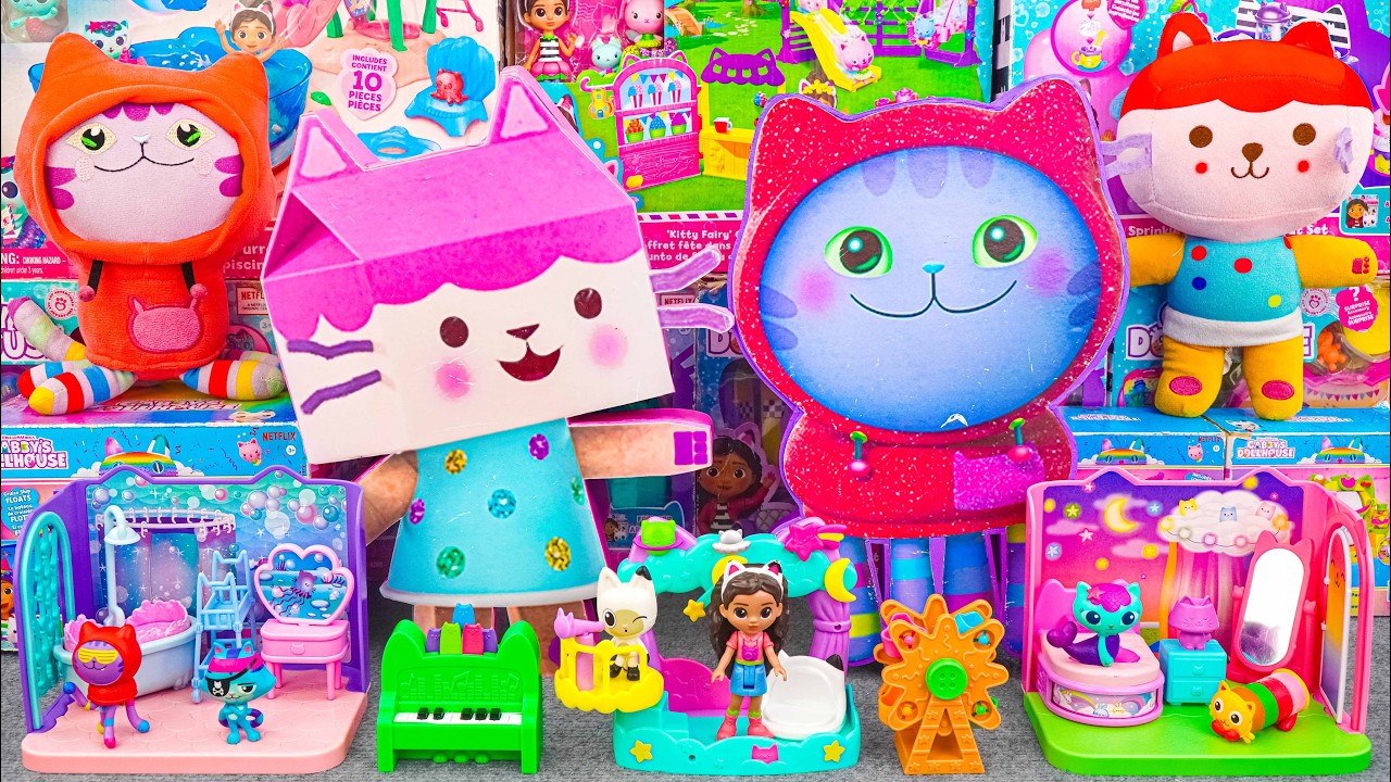 Gabby出品　まとめて Gabby Gabby's Dollhouse Figure Set Fun Fun Music Toy Takara Tomy
