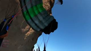 BASE Jump #15 - Wall Strike at Camelback Mountain