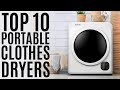 Top 10: Best Portable Clothes Dryers of 2022 / Compact Laundry Dryer Machine, Portable Dryer