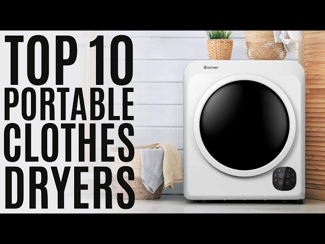 Top 10: Best Portable Clothes Dryers of 2022 / Compact Laundry