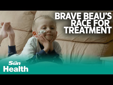 Beau, was diagnosed with neuroblastoma stage five cancer pinned link photo