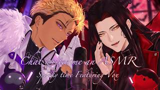 CHAT WRITES ME AND VOX A SPOOKY ASMR!【NIJISANJI EN | Vantacrow Bringer】