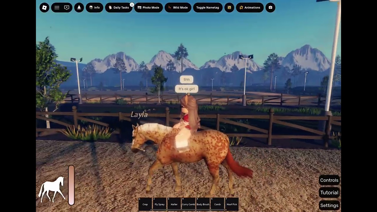 Game name LCS testing jumping my horse Layla