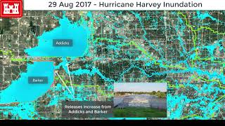 Famous USACE Harvey Timeline Profile