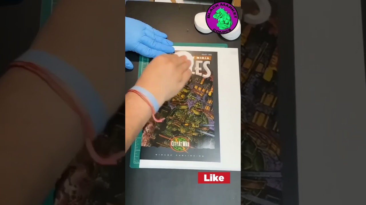 Teenage Mutant Ninja Turtles #50 Comic Book Clean and Press