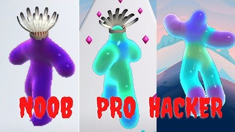 Noob vs Pro vs Hacker in Blob Runner 3D || Level 26 to 34