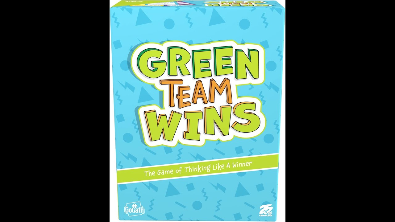 Why You Should Play Green Team Wins Party Board Game