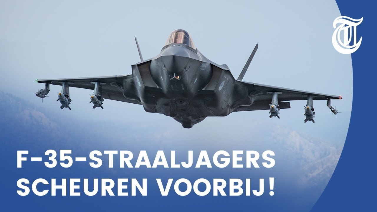 Spectaculair: NL’se straaljagers vol gas in ‘beast mode’ - YouTube
