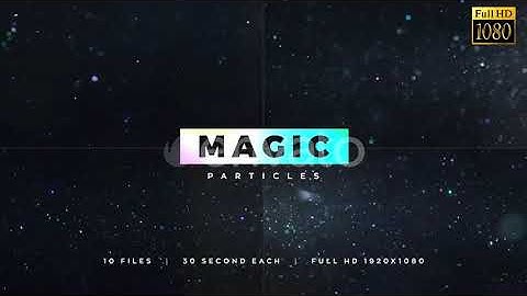 Magic Particles 10 Items Pack | Motion Graphics - Envato elements
