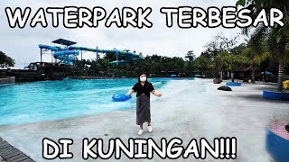 KUNINGAN PUNYA WATERPARK TERBESAR !!! SANGKAN RESORT AQUA PARK !!! TEMPAT WISATA WAJIB COBA KUNINGAN