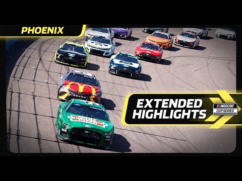 Late race wreck takes 10th Phoenix win from Kevin Harvick | Extended Highlights