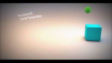 Free Cinema 4D Simple Thrausi Slow-Motion Intro Template