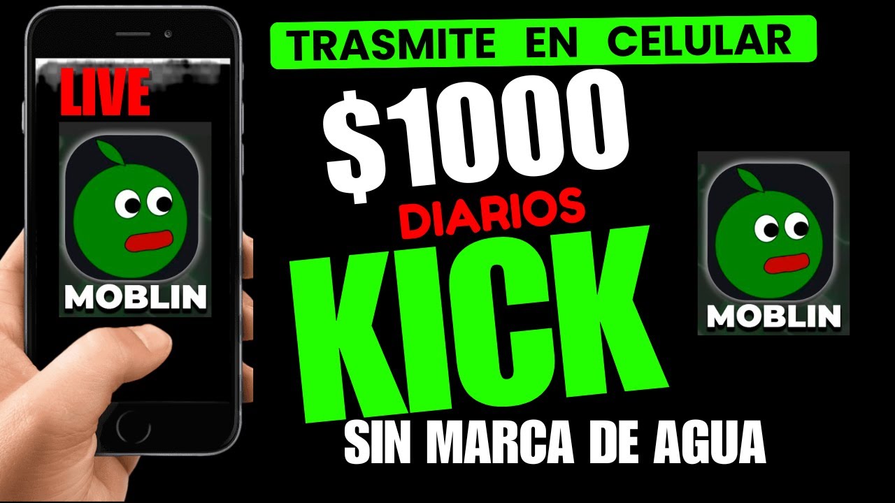 Cómo transmitir en Kick desde tu celular sin marca de agua | Método móvil 2026