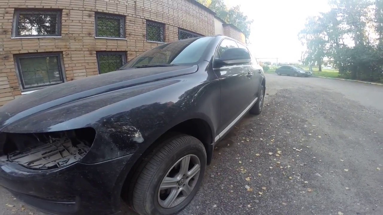 Воруют фары на VW Touareg. И как защититься. - YouTube